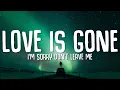 Download Lagu SLANDER - Love is Gone (Lyrics) ft. Dylan Matthew (Acoustic) I m sorry don t leave me