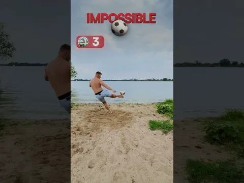 IMPOSSIBLE Football Shot! 🤯