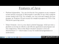 2 Features of Java Programming Hindi
