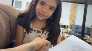 Salomé dibuja increíble😍😍♥️♥️