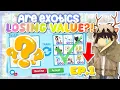 ARE EXOTICS LOSING VALUE ADOPT ME TRADING EP 1