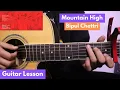 Mountain High - Bipul Chettri Guitar Lesson Chords