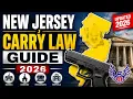 New Jersey Concealed Carry Law Guide 2026 Update