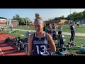 Chatham field hockey player Maddie Engelkraut talks about OT goal