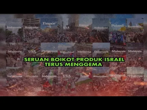 Seruan Boikot Produk Israel Terus Menggema