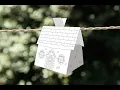 Christmas House Decorations - Hanging Craft Activity for Classroom Decor