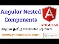 Angular Nested Components Angular Tamil Tutorial for Beginners