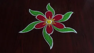 2 small latest daily rangolis degins (5×3) dot's....