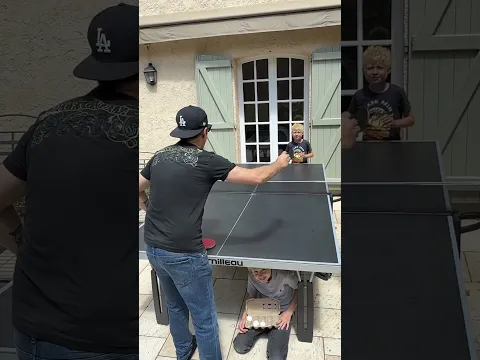 Ping Pong Egg Switch 🤣🤣🤣 -Julien Magic