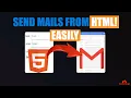 How To Send EMAILS Through Your HTML FORM