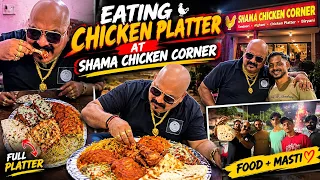 BAREILLY/NONVEGTHALIš„SHAMA CHICKENš CORNER/ #bareilly #eatingshow #mukbang