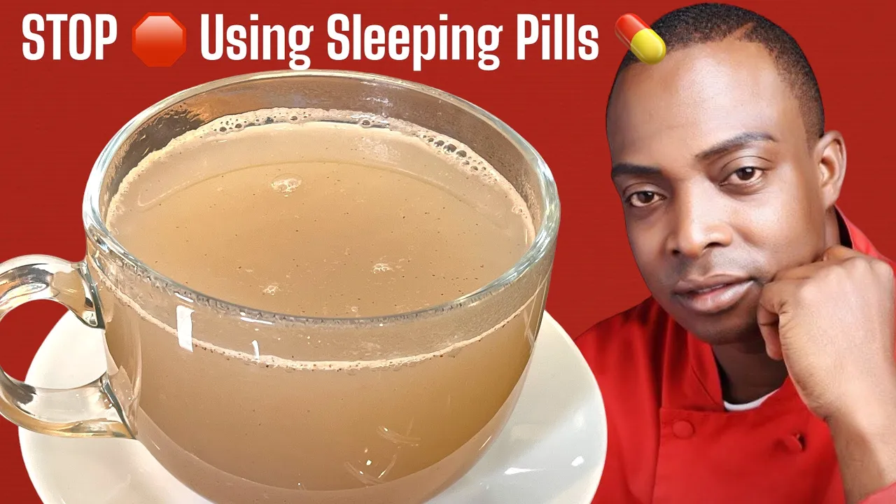 Stop using sleeping pill at night,   Chef mix, cinnamon, ripe, banana, together, Ricardo Cooking