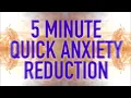 Download Lagu 5 Minute Quick Anxiety Reduction - Guided Mindfulness Meditation
