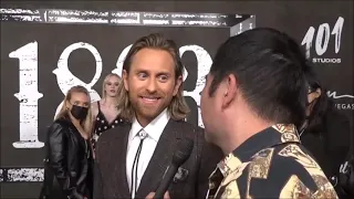 Eric Nelson Red Carpet Interview at Paramount s 1883
