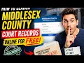 How to search Middlesex County court records online for free