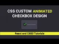 React and CSS3 Awesome Checkbox Animation React and CSS3 Tutorials