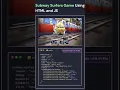 Subway Surfers Game Using HTML CSS JS
