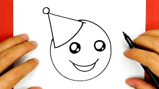 How to draw cute Emoji For Happy Birt ay step by step Draw cute inspiration