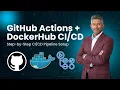 Build Pipeline with GitHub Actions Docker Image to DockerHub