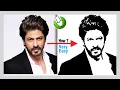 How to Convert a Photo Into Stencil in Coreldraw Raster Image into Line Art Coreldraw Tutorial