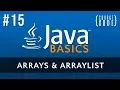 Java Programming Tutorial - Arrays ArrayLists