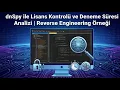 License Control and Trial Period Solution dnSpy Reverse Engineering Example