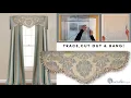 DIY valance kits - Make beautiful custom window valances without sewing