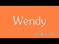 Wendy The Beach Boys Lyrics