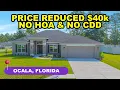 Massive Lot No Fees Stunning Ocala 4-Bedroom Home Under 400K