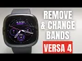 How to Change Bands on Fitbit Versa 4
