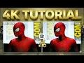 CapCut 4K Quality Enhance Tutorial Before vs After Best Export Settings 2026 No Blur