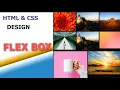 UI Design 4 Responsive Image Gallery Using Flexbox HTML CSS Code