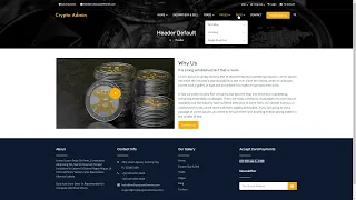 Cryptocurrency HTML Templates Bitcoin Dashboards