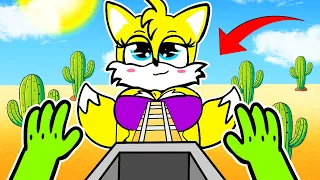 ¡Encontramos Una ESTACIÓN SECRETA DENTRO de TAILS en ROBLOX! 😱🚨