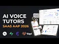 Build Deploy Full Stack AI Education SaaS - AI Voice Agents NextJS Supabase Vapi Clerk Stripe