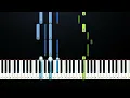 Josiah Queen - sundays (Piano Tutorial)