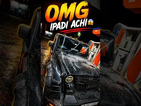 Ipadi achi 😬 #thar4x4 #tharvlogs #thar #tharmodified
