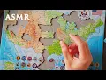 ASMR 1hour Solving Puzzle Map of USA Soft Spoken