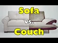 Lagu Sofa vs. bank: het verschil dat bijna iedereen verkeerd begrijpt [ID0815]