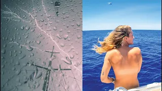 BERMUDA triangle- Lightning Storms & Naked Swims! SV Delos Ep. 244