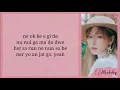 WENDY 웬디 'Like Water' (Easy Lyrics)