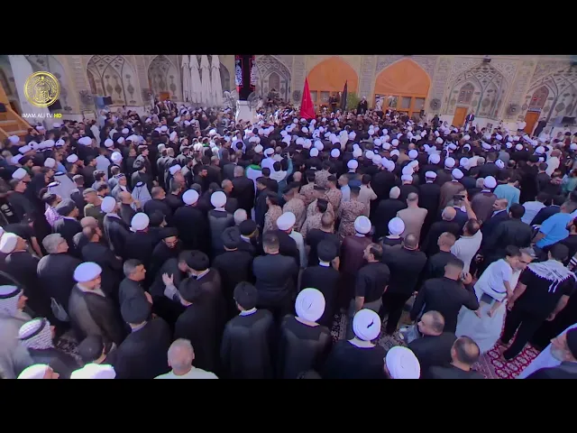 ⁣مراسم تشييع جثمان حجة الإسلام و المسلمين السيد محمد علي بحر العلوم (رحمه الله)