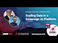 Scaling Data in a Sovereign AI Platform Johann Strauss Markus Kett EN