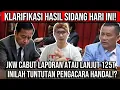Lagu MATI KUTU.!! CABUT KEMBALI LAPORAN? KLARIFIKASI HASIL SIDANG, PENGACARA HANDAL LANJUT 125T⁉️
