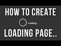 Show spinner Loading Show spinner Loading Div Until Page Loads Completely