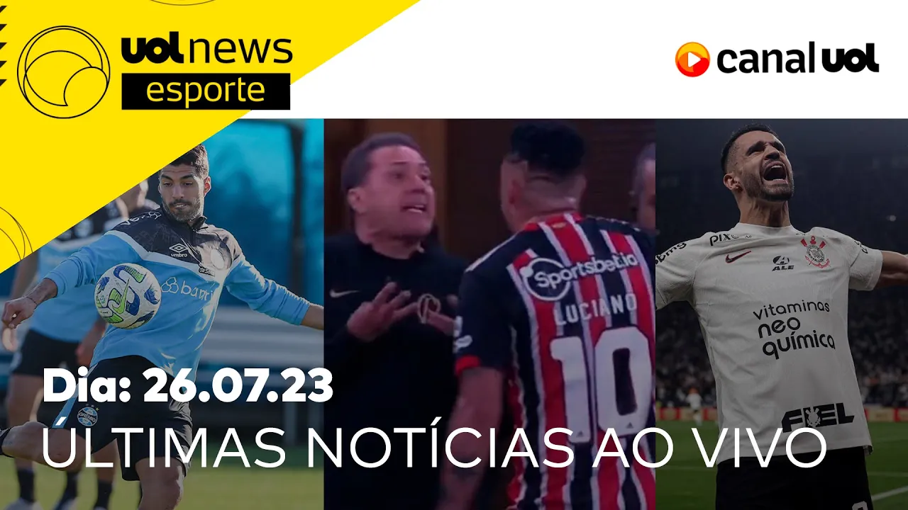 ???? RENATO AUGUSTO MANTÉM TABU DO CORINTHIANS CONTRA O SÃO PAULO. LUCIANO MERECEU O CARTÃO AMARELO?