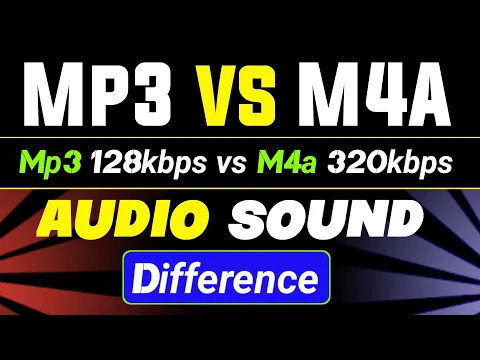 Download MP3 Is M4A 128k better than MP3 320k? | Which is better in terms of audio quality | M4A vs MP3