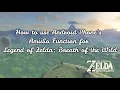 How to use Android Phone s Amiibo Function for Legend of Zelda Breath of the Wild