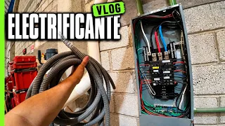 Instalación eléctrica en BODEGA 2 — Día 1 | Solo tengo 30 min || #dub